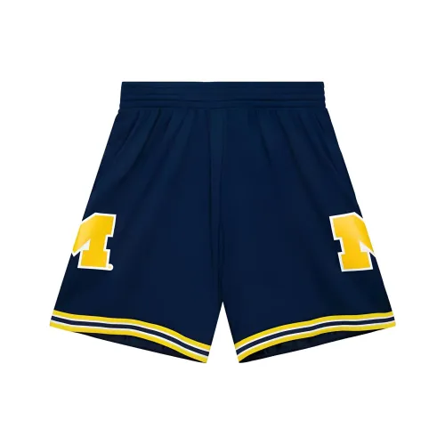 Mitchell Ness 'NCAA Michigan Wolverines 1991' Road Shorts
