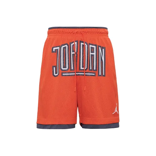 JORDAN Sports Shorts Men Orange