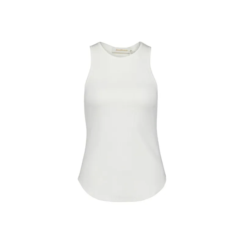 Zimmermann Natura Ribbed Tank Top-0