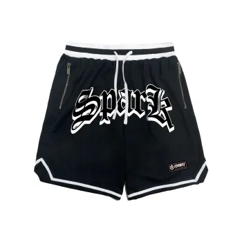MIRACLE KILL x SPARK INFINITE SS24 Casual Shorts Unisex Black