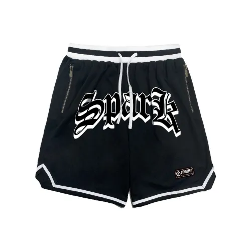 MIRACLE KILL x SPARK INFINITE SS24 Casual Shorts Unisex Black