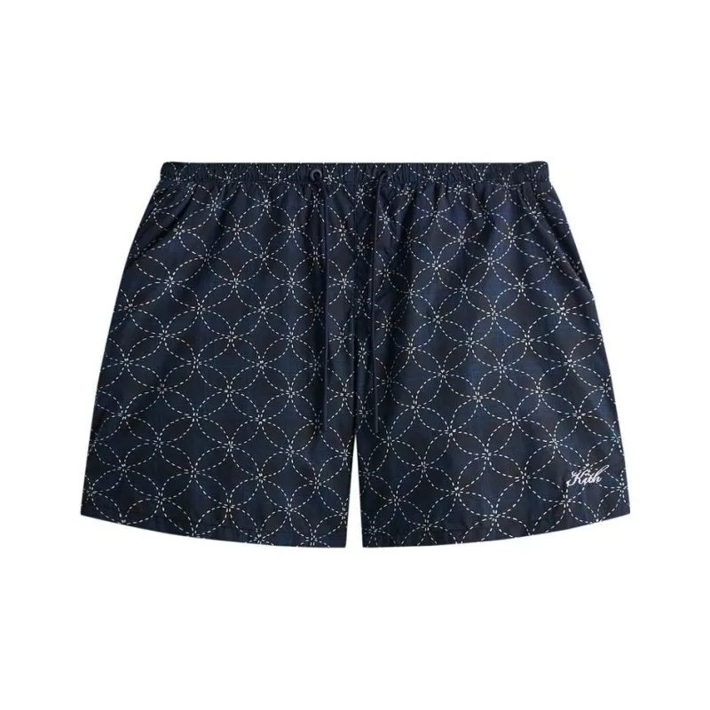 KITH Geometric Stitch Active Swim Short-0