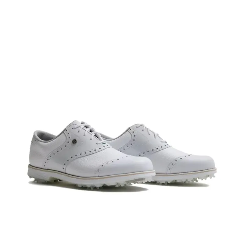 FOOTJOY Anti Slip Wear Resistant Low Top Golf Shoes Women's White-3