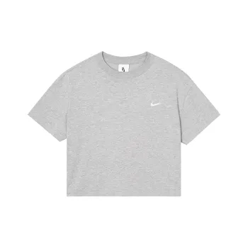 Nike Crop Tops Women's Gray