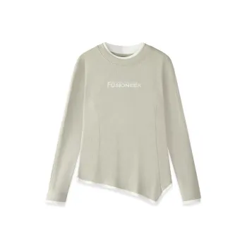 FILA FUSION T Shirt Women's Duckling Gray