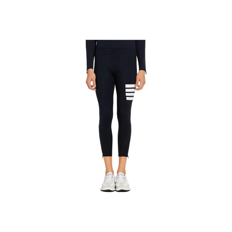 THOM BROWNE Signature 4 Stripe Leggings-0