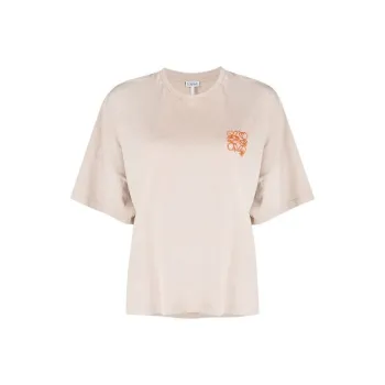 LOEWE SS21 T-Shirt Women's Light Brown