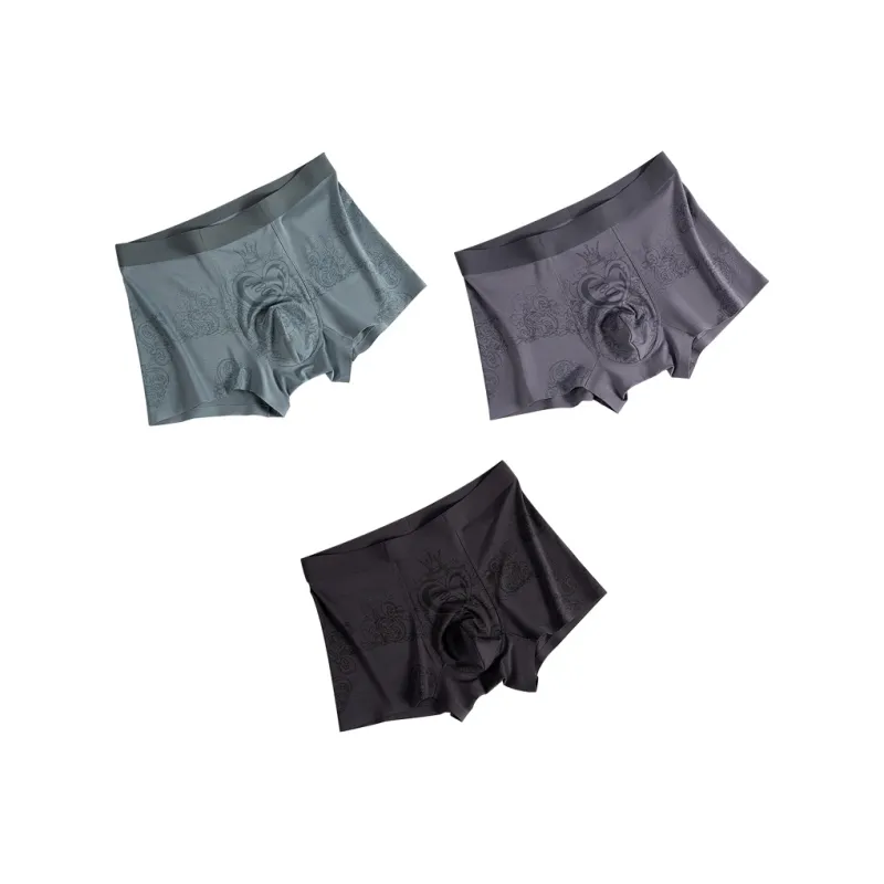 DUINIDESIYU Underpants Men's Combo Set-4