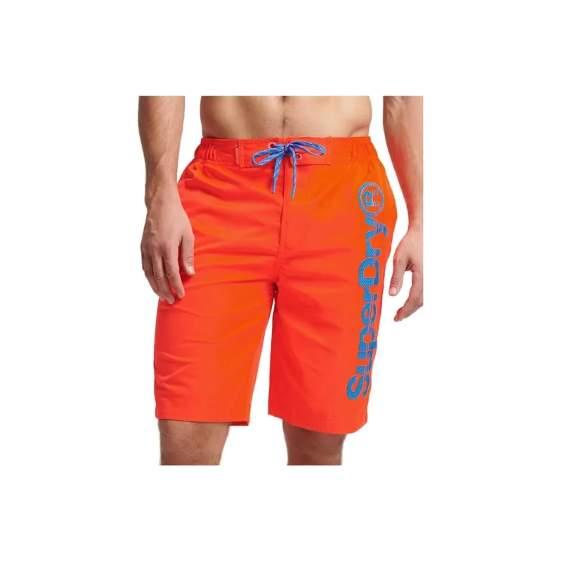 SUPERDRY Beach Shorts Men Orange-0