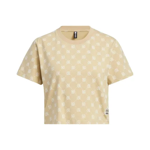 Adidas Neo T Shirt Women's Grassland Brown