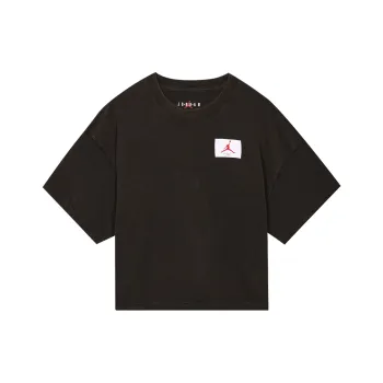 JORDAN Essentials Crop Tops Women's Black
