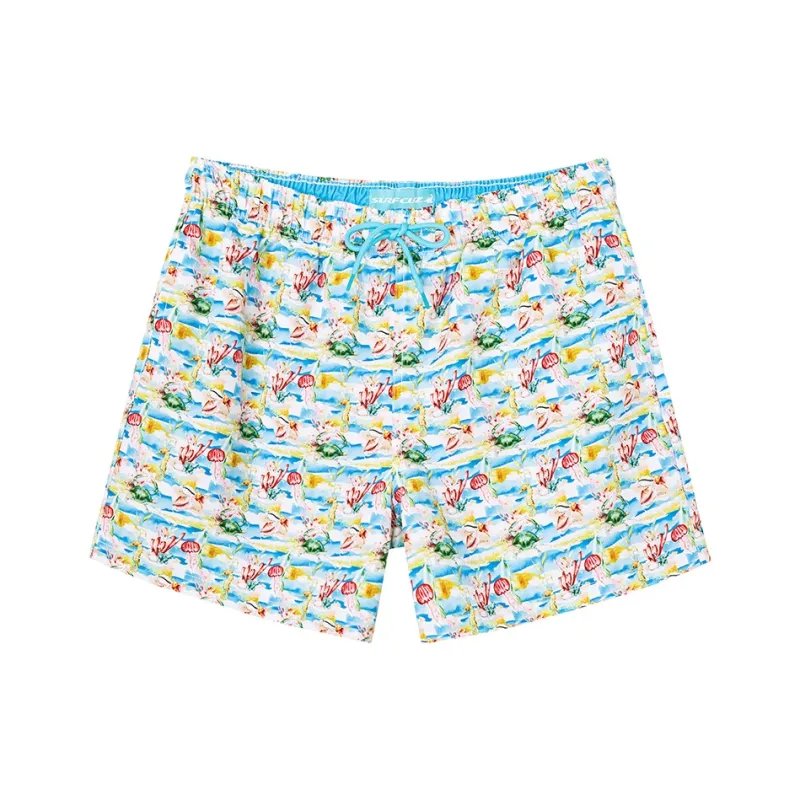 SURFCUZ Beach Shorts Men's Underwater World-0