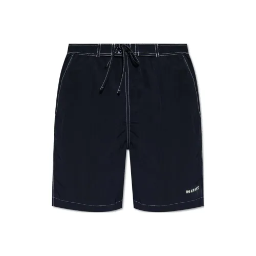ISABEL MARANT Hydra Logo Embroidered Swim Shorts