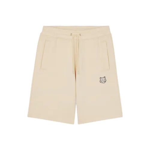 Maison Kitsune Bold Fox Head Patch Oversize Jog Shorts