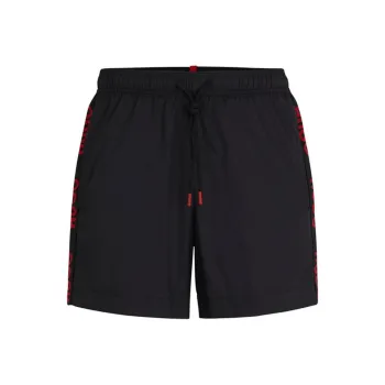HUGO BOSS Logo Trim Swim Shorts