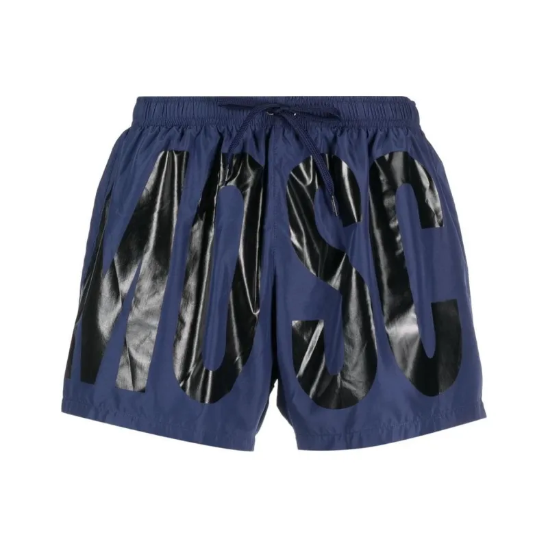 MOSCHINO Swimming Shorts Men's Dark Blue-0