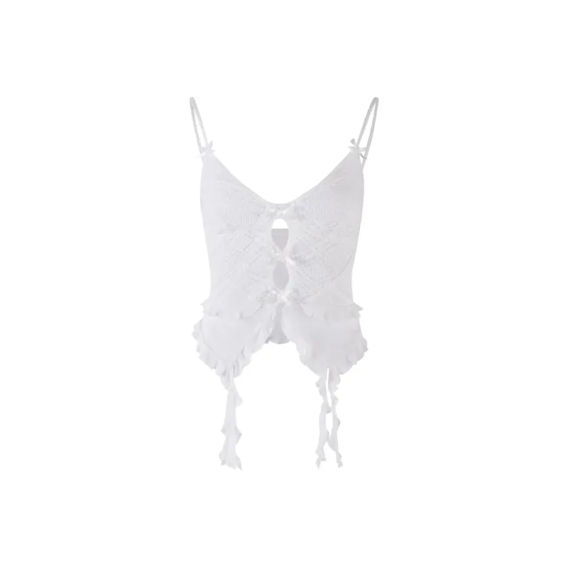 Tiger Mist LAFAYETTE TOP Tank Tops Women's White-0