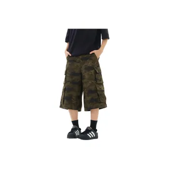 CREAZIONI LA FANTASIA E MOBILE Denim Shorts Unisex Camouflage