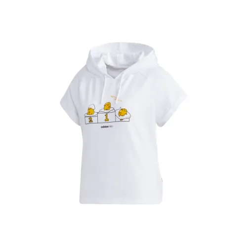 Adidas Neo Set in Sleeve T Shirt Women's White