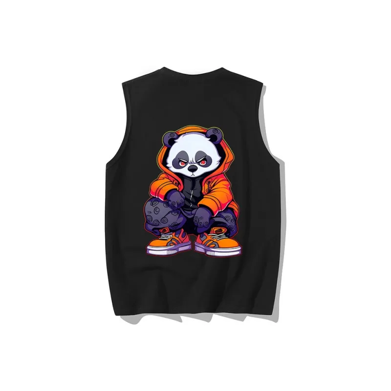 PANDA BASE Tank Tops Women's-4