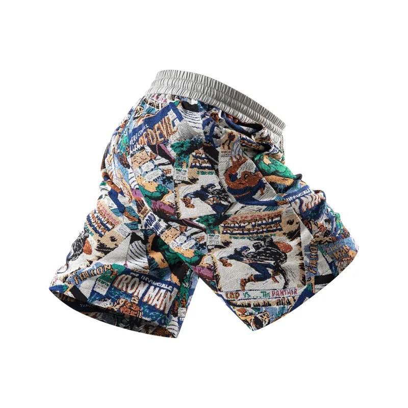 PASOK Casual Shorts Unisex Cartoon-1