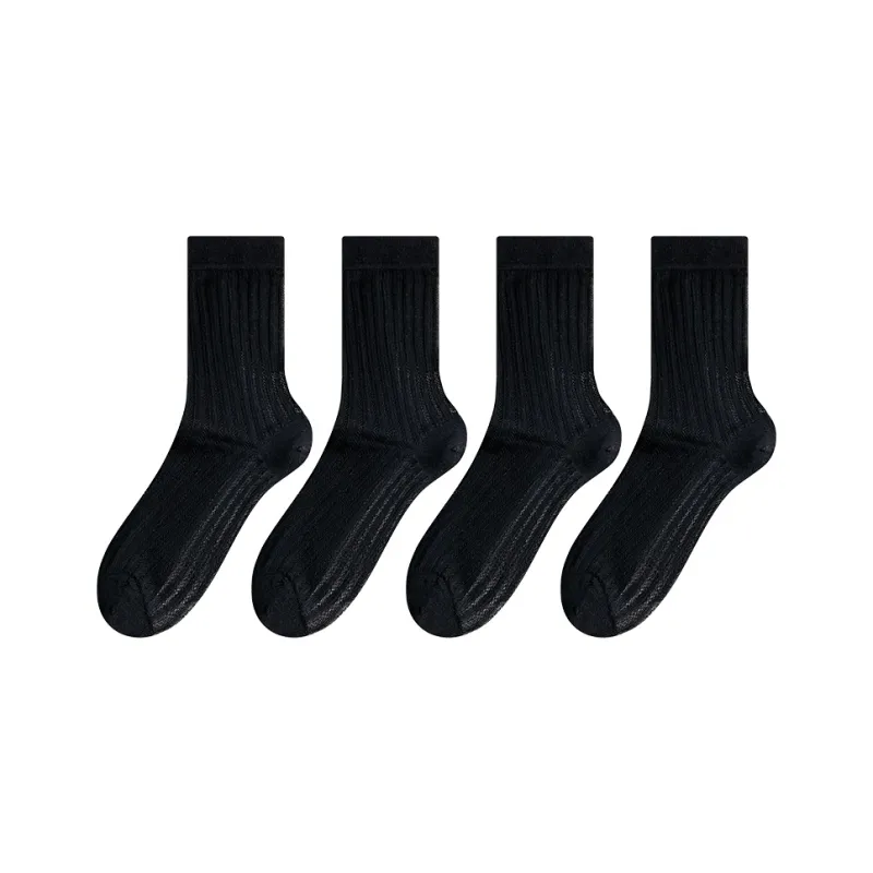 Top Melon Mid Calf Socks Women's 4 Pack-5