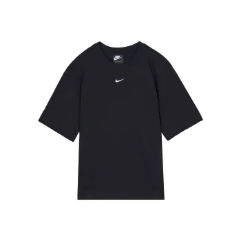 Nike Drop Shoulder Sleeve T Shirt Women's Black