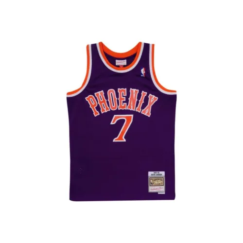 Mitchell Ness Basketball Jerseys Unisex Purple