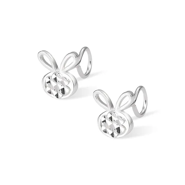 ETAHLOVE Sterling Silver Stud Earrings Women's-0