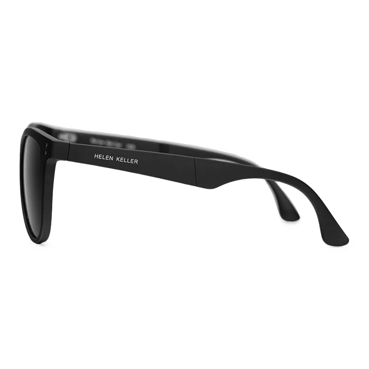 HELEN KELLER TR/Memory Plastic Round Sunglasses Unisex-3