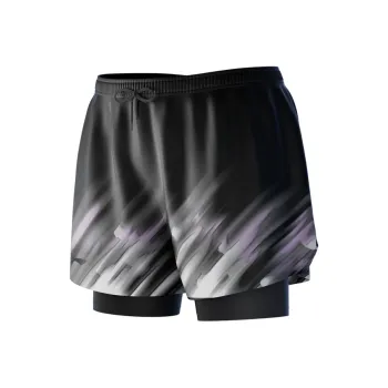 LiNing Swimming Shorts Men's Black Purple
