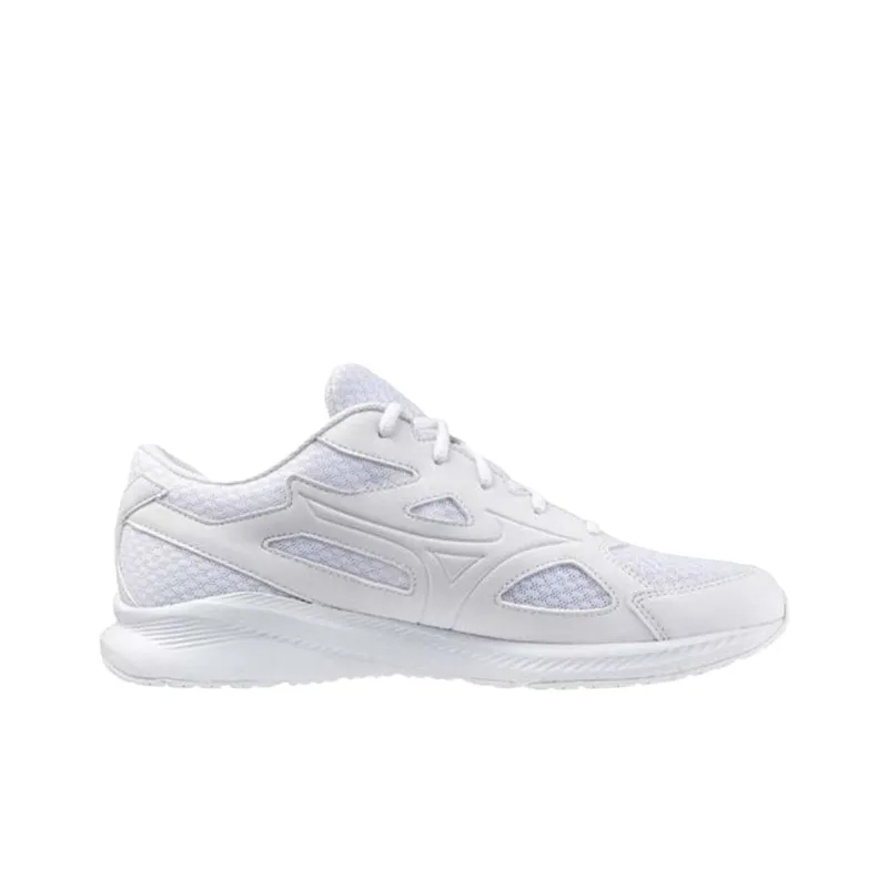 Mizuno Tradroad Anti Slip Wear Resistant Low Top Casual Running Shoes Unisex White-1