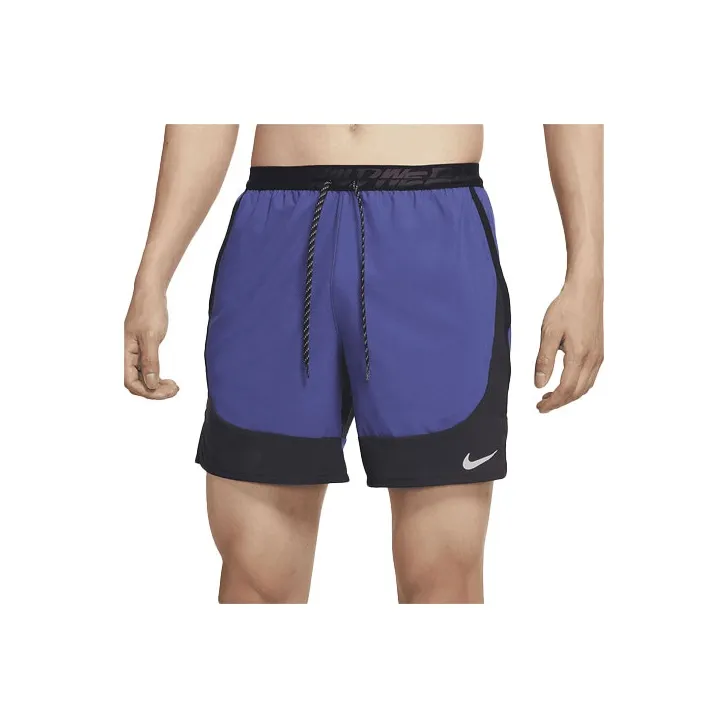 Nike Sports Shorts Men Dark Purple Gray-0