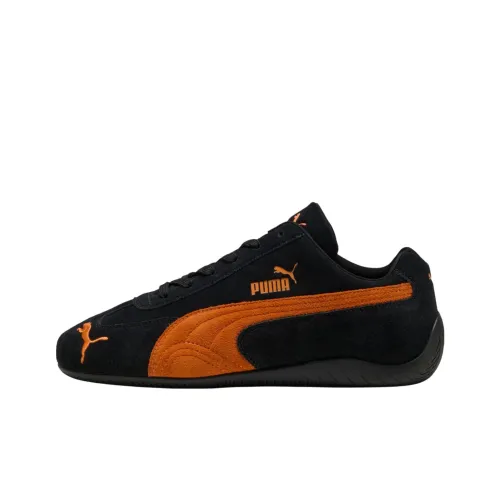 PUMA Speedcat Collection Anti Slip Wear Resistant Low Top Casual Shoes Women's Black Red