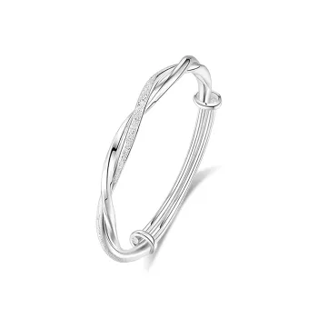 Zocai 999 Fine Silver Bangles Women's