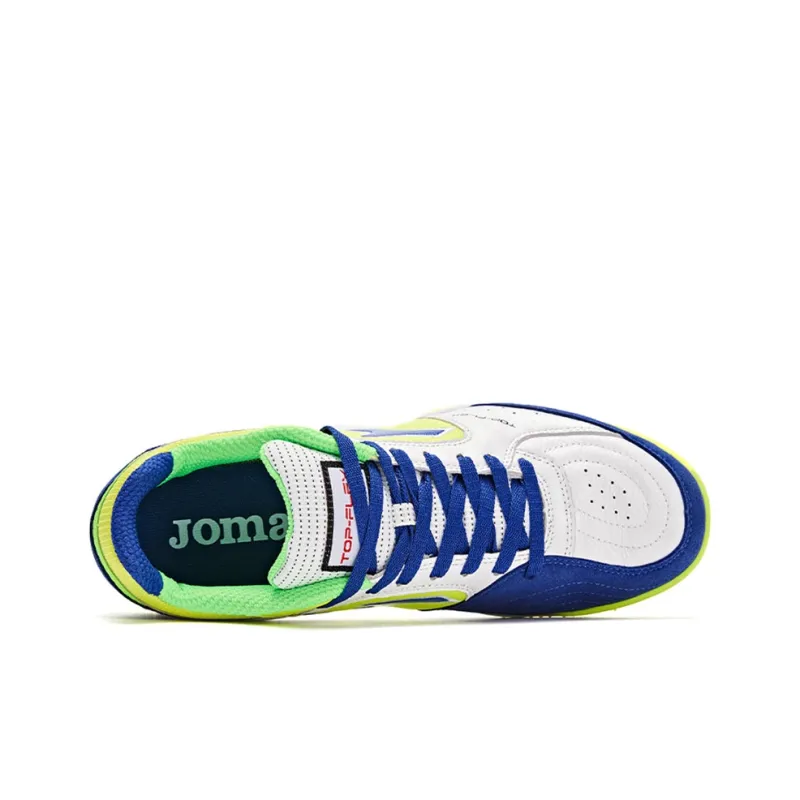 Joma TF Rubber Broken Studs Artificial Ground Soccer Shoes Men's White Yellow-2