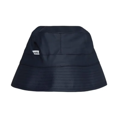 Rains Polyester Bucket Hats Men's Dark Blue