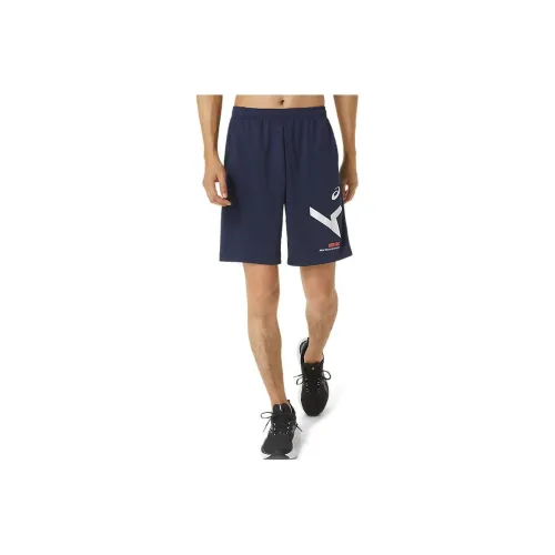 Asics Casual Shorts Men's Marine Blue