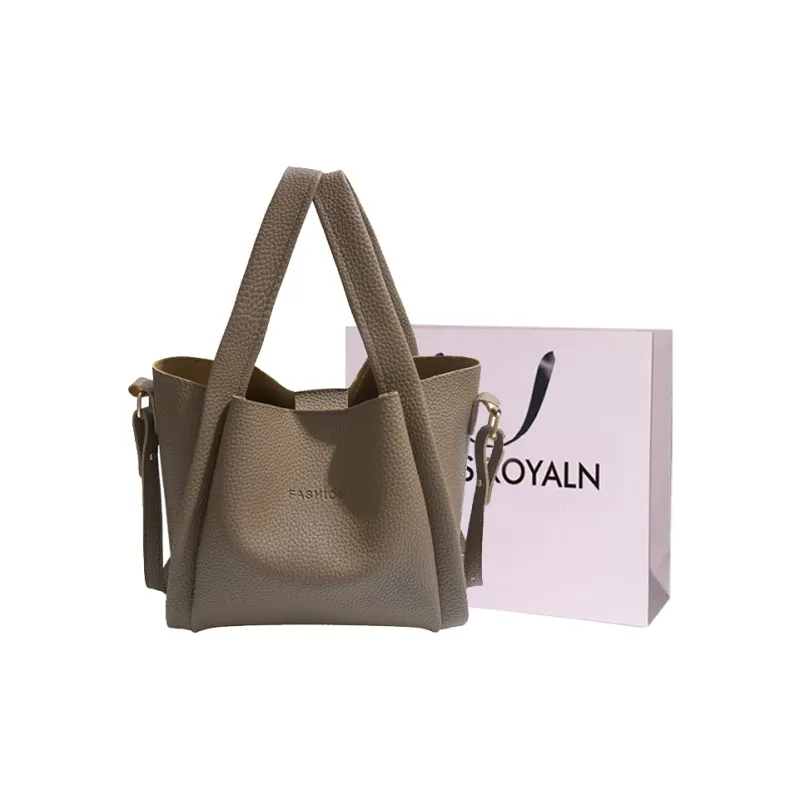 LOUIS ROYALN PU One Shoulder Handbag Unisex Multicolor-3