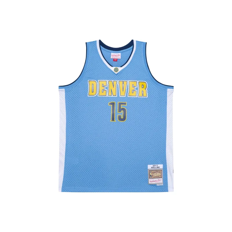 Mitchell Ness Basketball Jerseys Unisex Blue-0