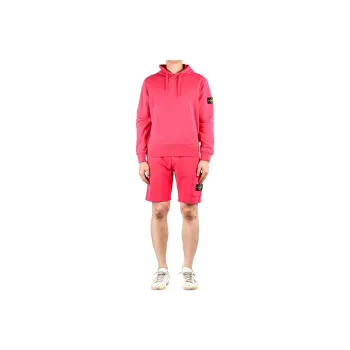 STONE ISLAND Casual Shorts Men's Rose Red