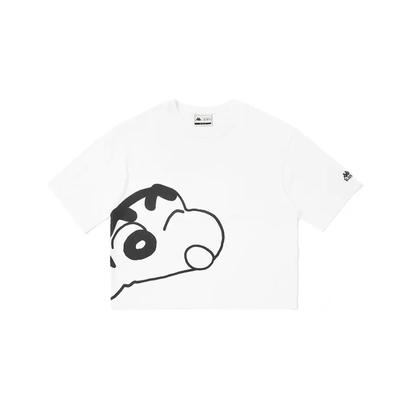 Kappa x SHINCHAN Crew Neck Fitted Straight Short-Sleeved T-Shirt Women's-3
