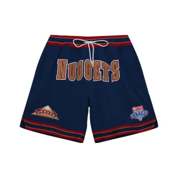Mitchell Ness Mitchell & Ness X Just Don Basketball Shorts Men Navy Blue