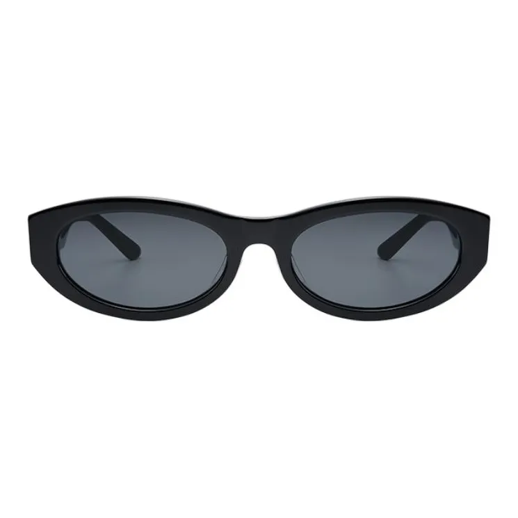 THE OWNER Plate Frame Oval Sunglasses Unisex-1