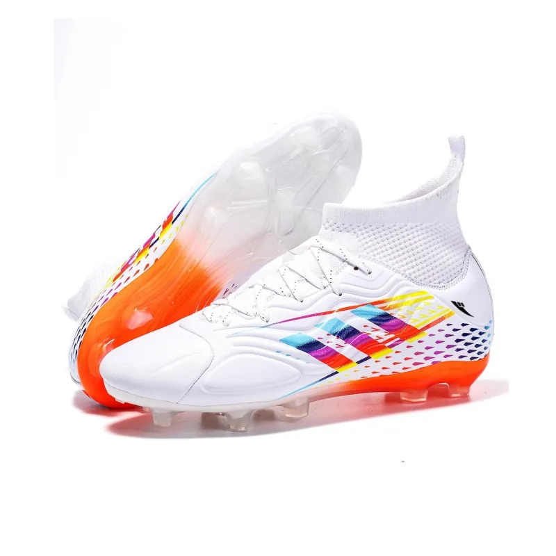 Kuding AG Short Rubber Studs FG Long Rubber Studs Artificial Ground, Natural Ground Coverage Soccer Shoes Unisex-2