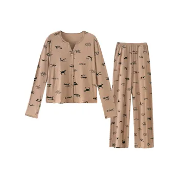Nodos Shield Pajama Set Women's Brown