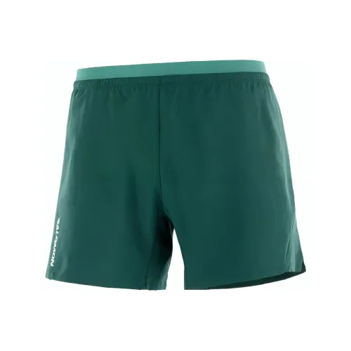 SALOMON CROSS 5'' Casual Shorts Men's Green