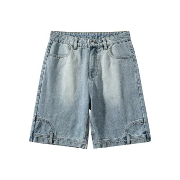 MXDT Denim Shorts Unisex Blue