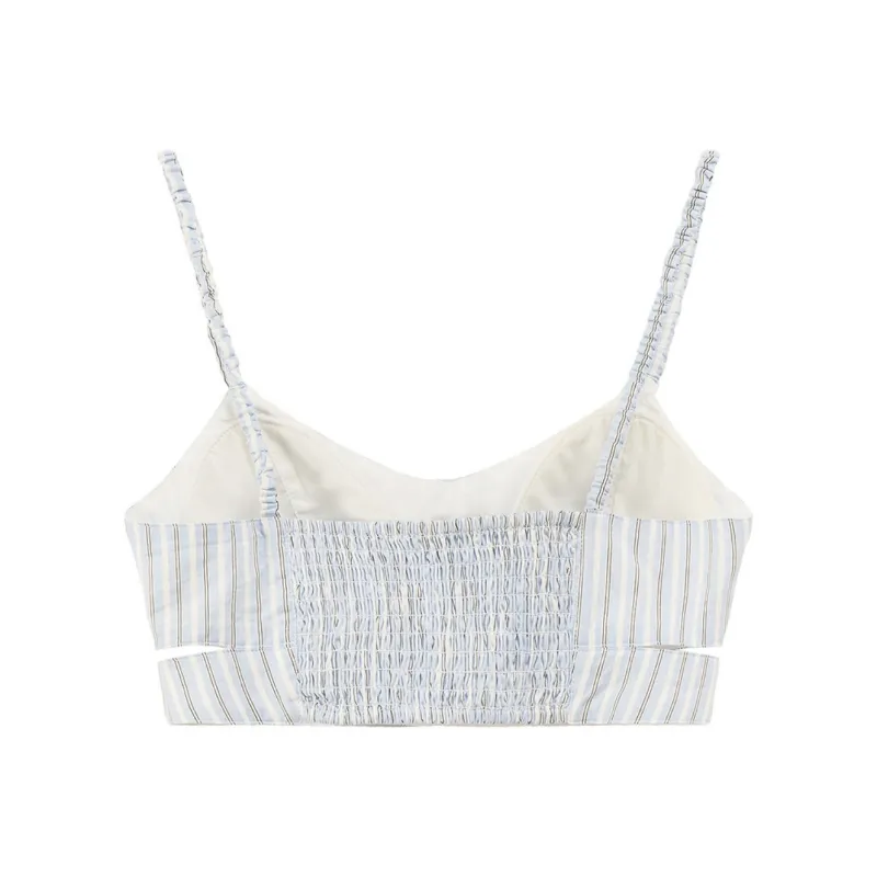 CHUU Tank Top Women's Yellow Stripes-4