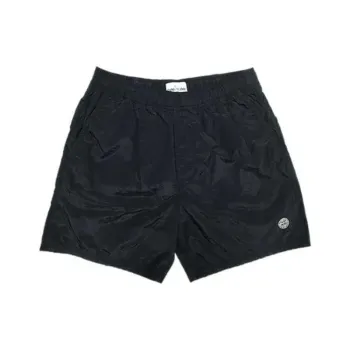 STONE ISLAND Logo-Patch Swim Shorts